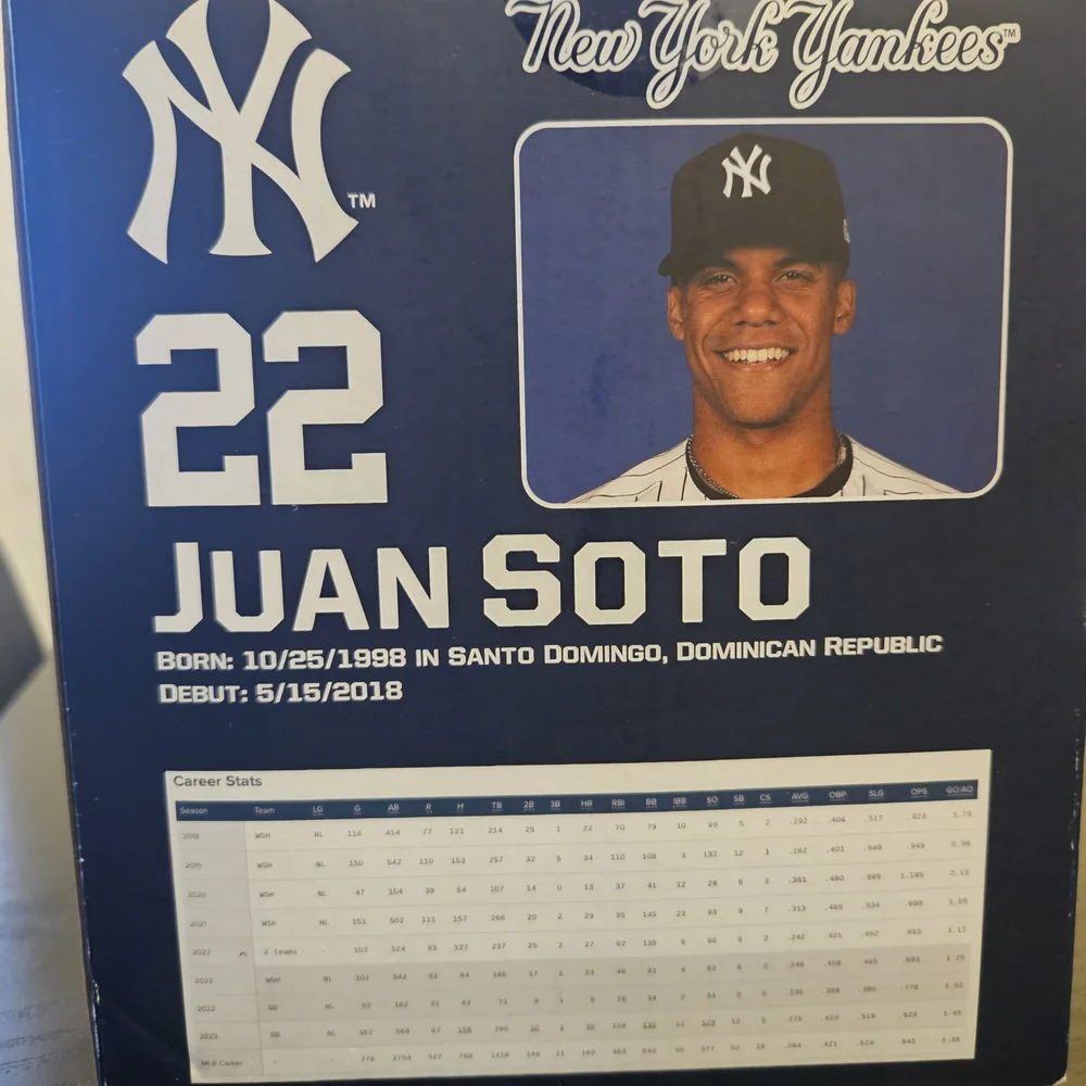 New York Yankees Juan Soto Collectible Figure - Picture 4 of 4